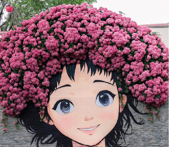 巴东墙体彩绘-网红墙打卡