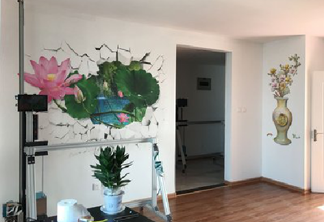 巴东墙体彩绘相比墙纸的优势。