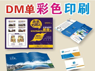 巴东单页印刷，色彩搭配简单。
