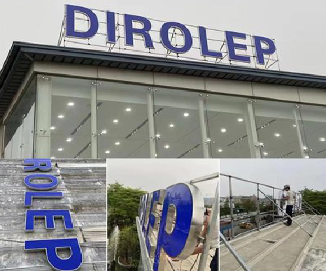 巴东楼顶发光字安装的注意事项。